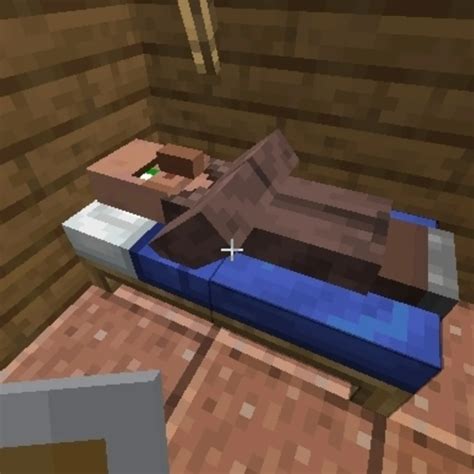 minecraft villager bed mechanics.